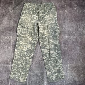 Men's Vintage 90's US Army Digital Camo Double Knee Front Cargo Pants Sz 34 X 32